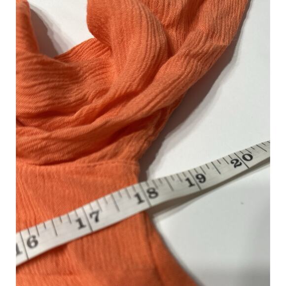 Lilly Pulitzer x Target 3/4 Sleeve Coral Embroidered Tunic Shirt Womens XS - Picture 4 of 4